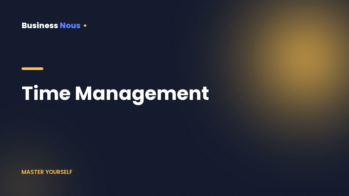 Time Management